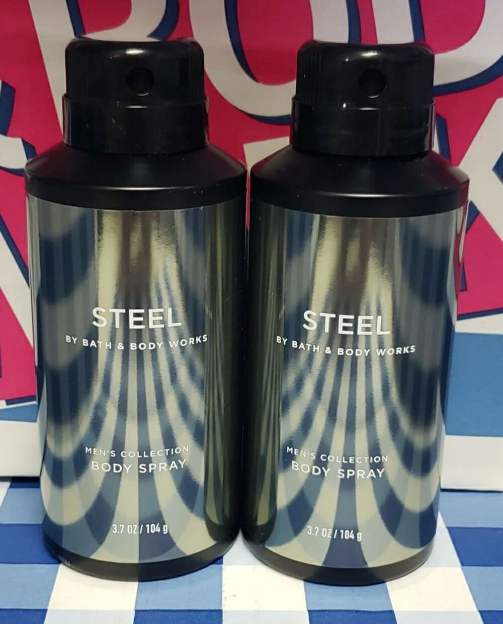 BBW Steel Mens Collection Body Sprays - Set of 2